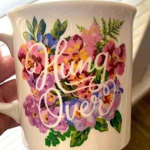 Cute "Hung Over" Floral Mug